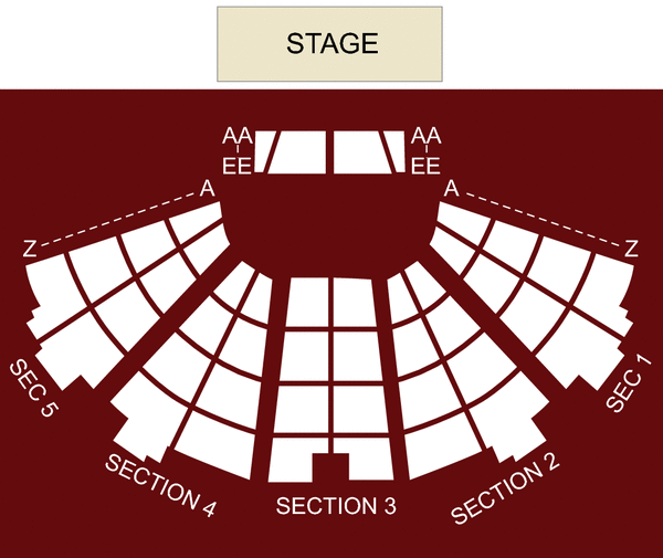 Kiva Auditorium, Albuquerque, NM Seating Chart & Stage Albuquerque